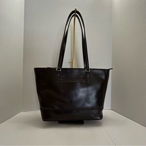 Violetti Tote by Patricia Nash – Timeless Tote in Distressed Chocolate Vintage L
